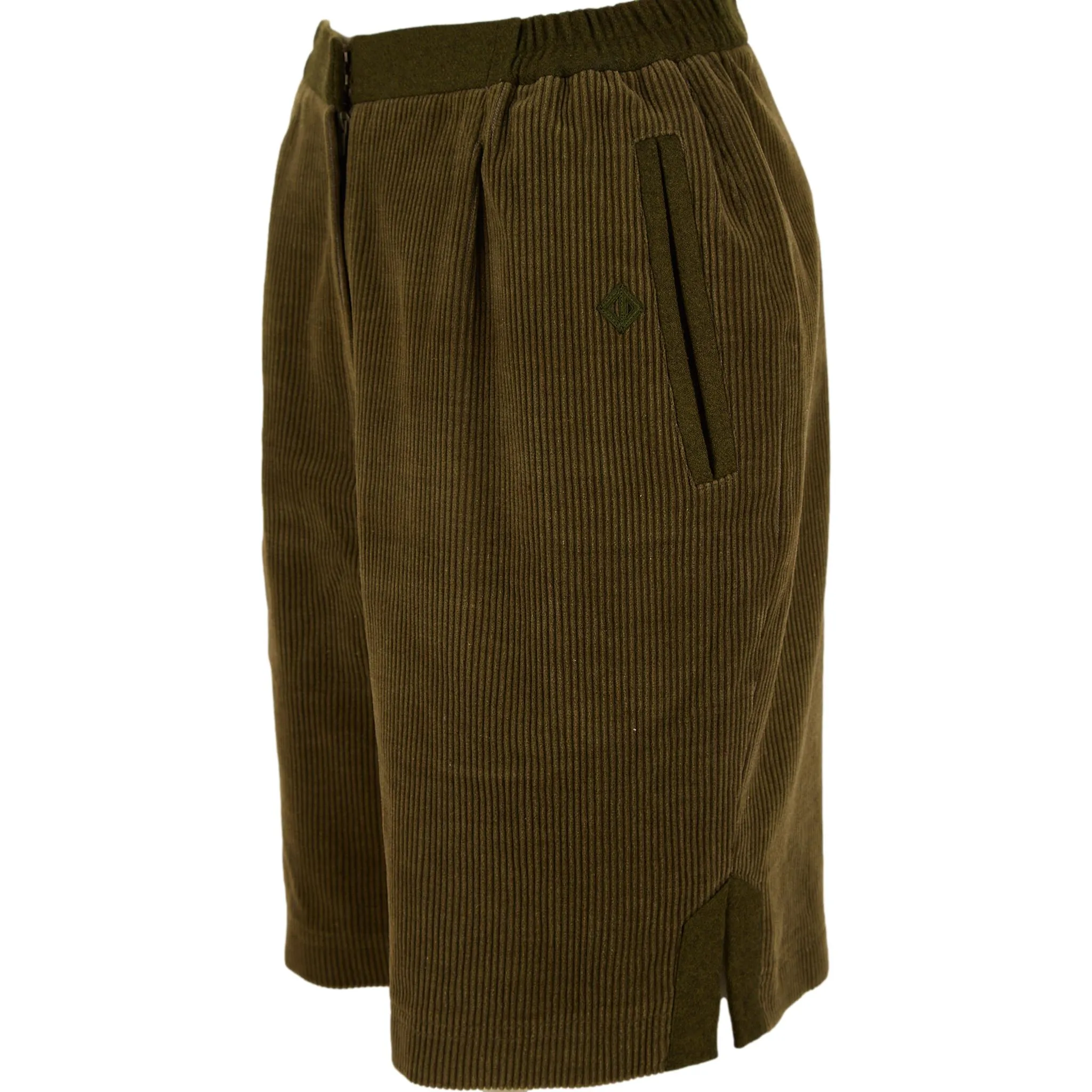 Dior Green Corduroy Shorts