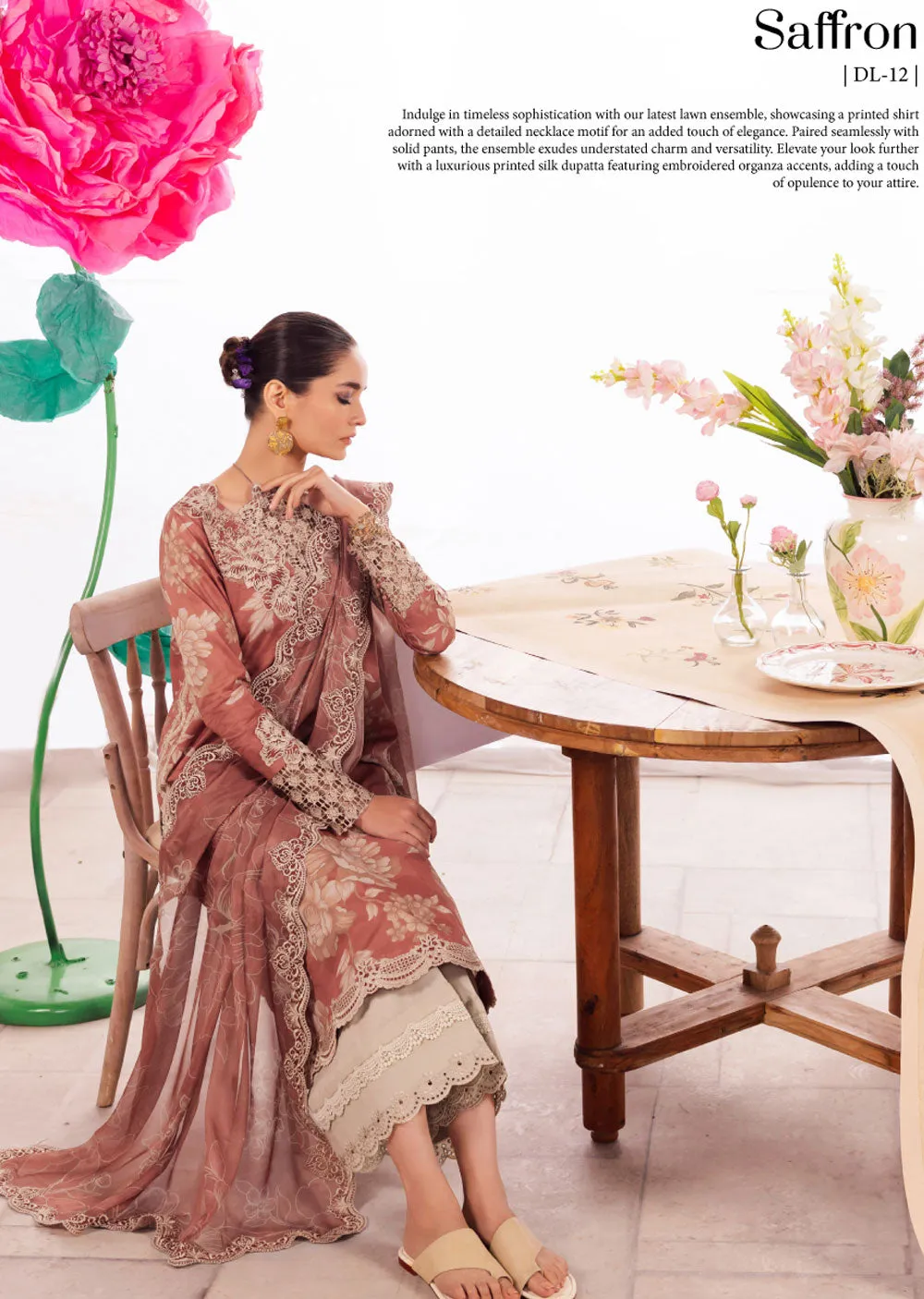 DL-12 - Unstitched - Dahlia Summer Collection by Iznik 2024