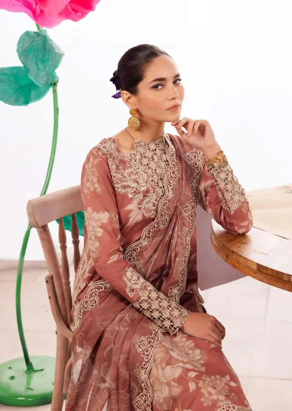 DL-12 - Unstitched - Dahlia Summer Collection by Iznik 2024