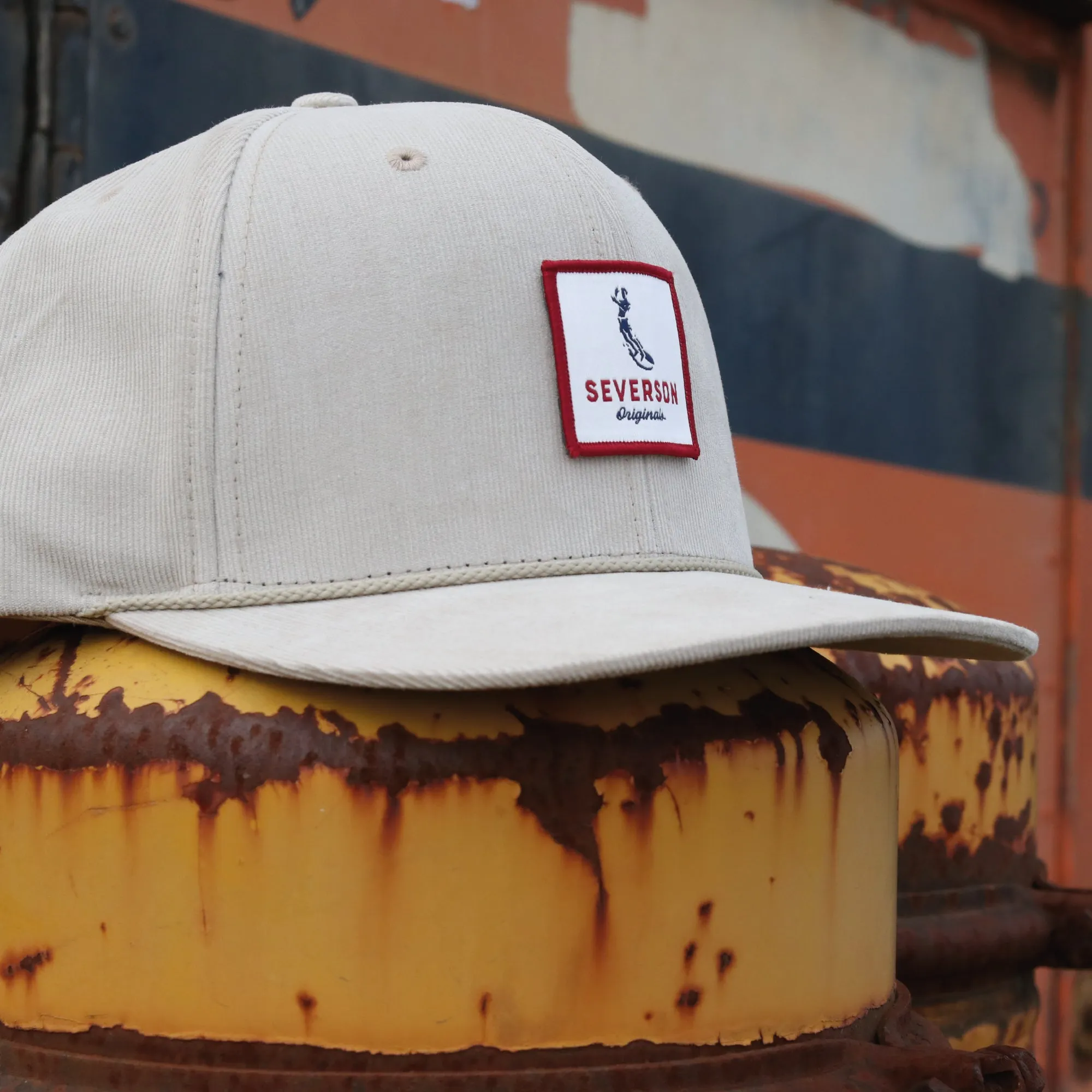 DOG PATCH CORDUROY HAT