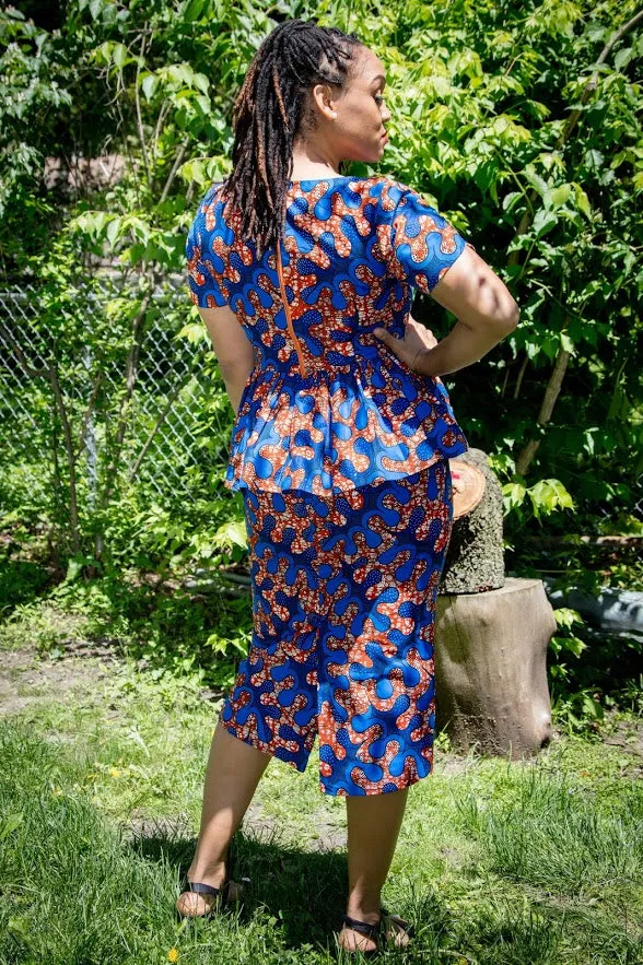 Dopemu- Peplum Waist Top