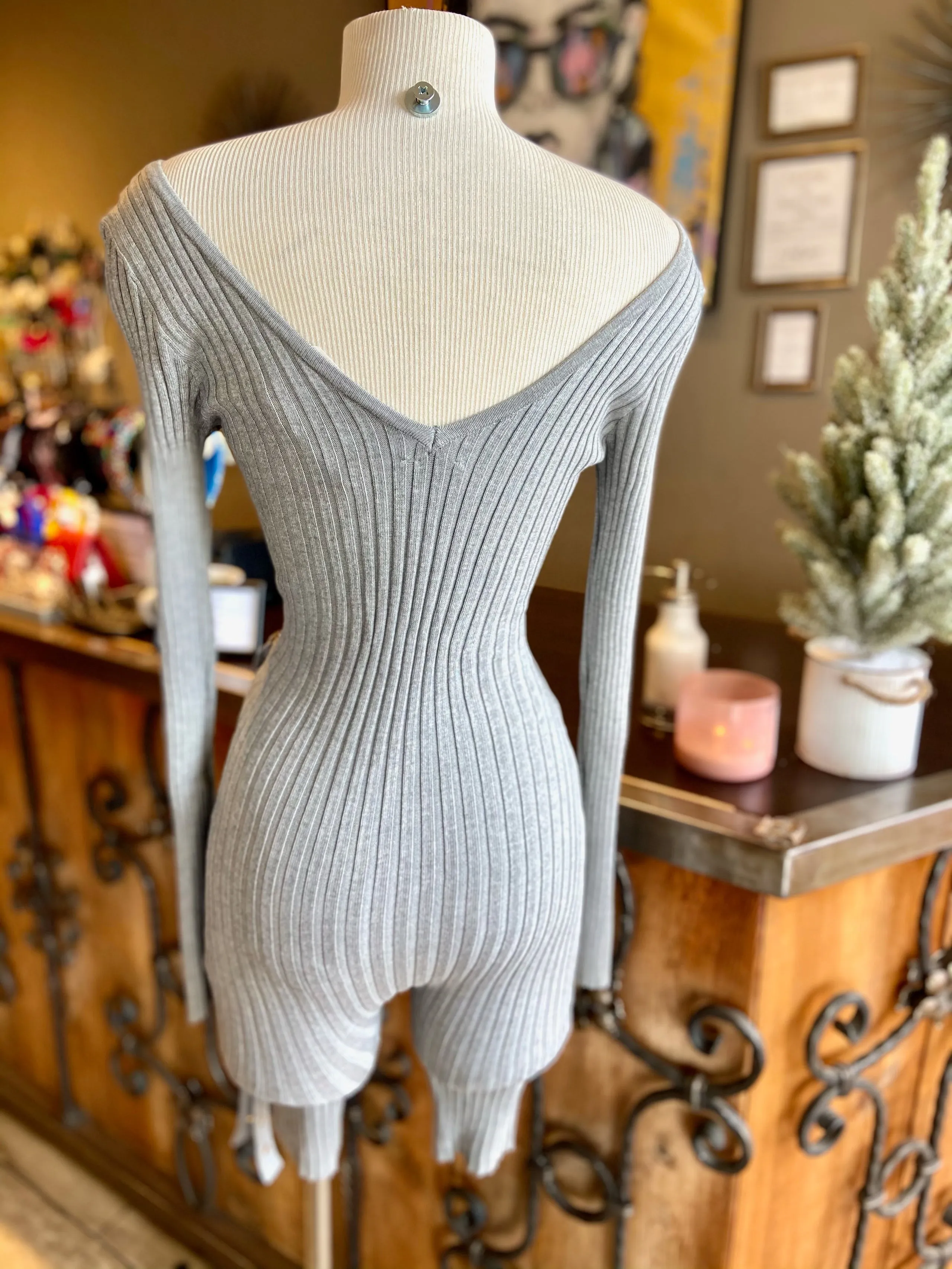 Double Belt Romper FINAL SALE