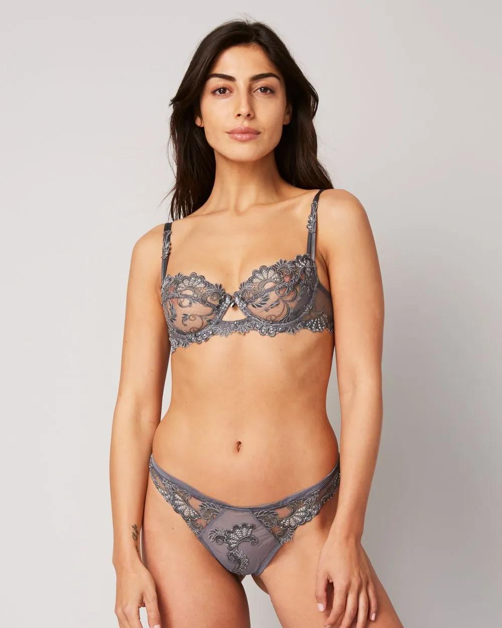 Dressing Floral Demi Cup Bra