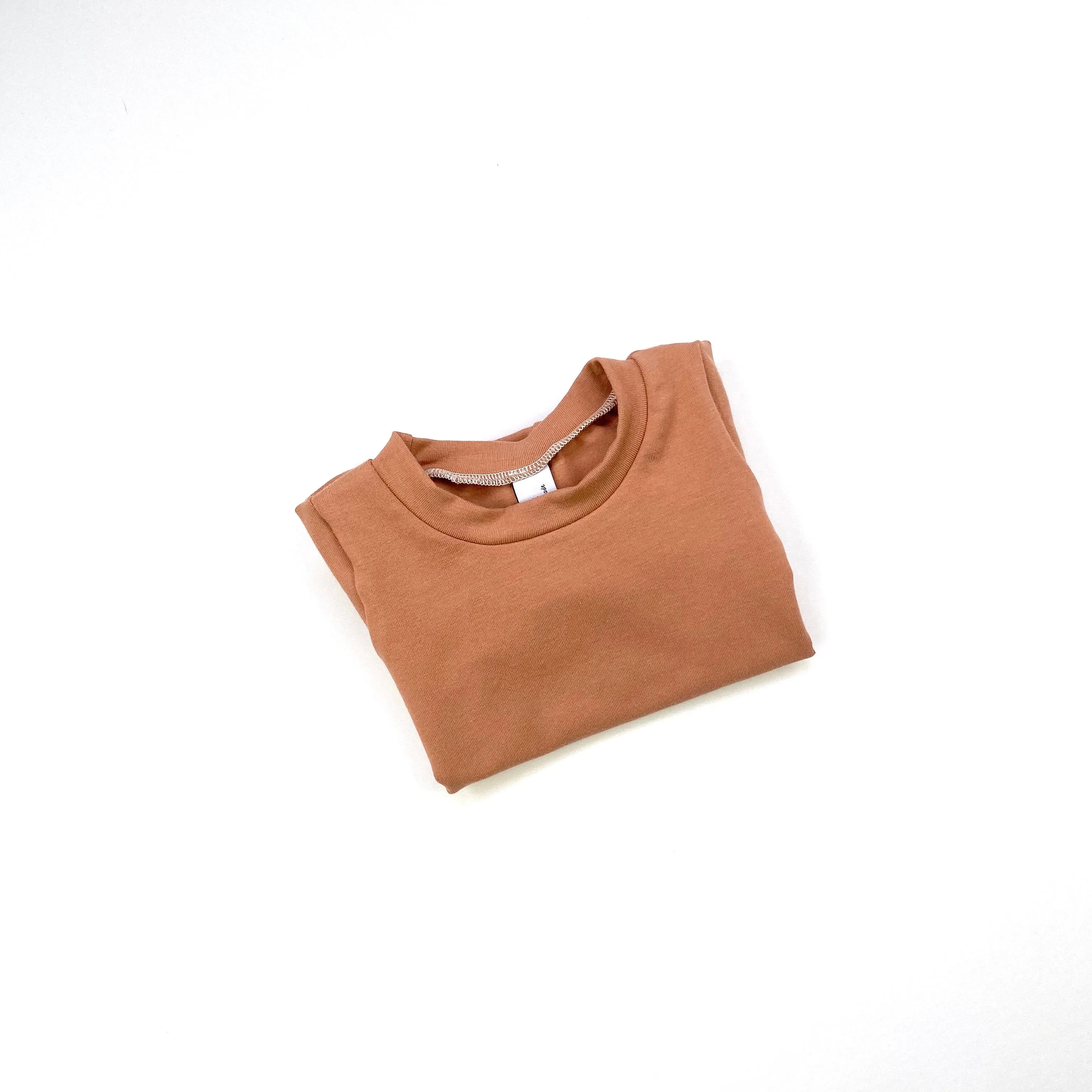 DUSTY TERRACOTTA T-SHIRT - LONG OR SHORT SLEEVE