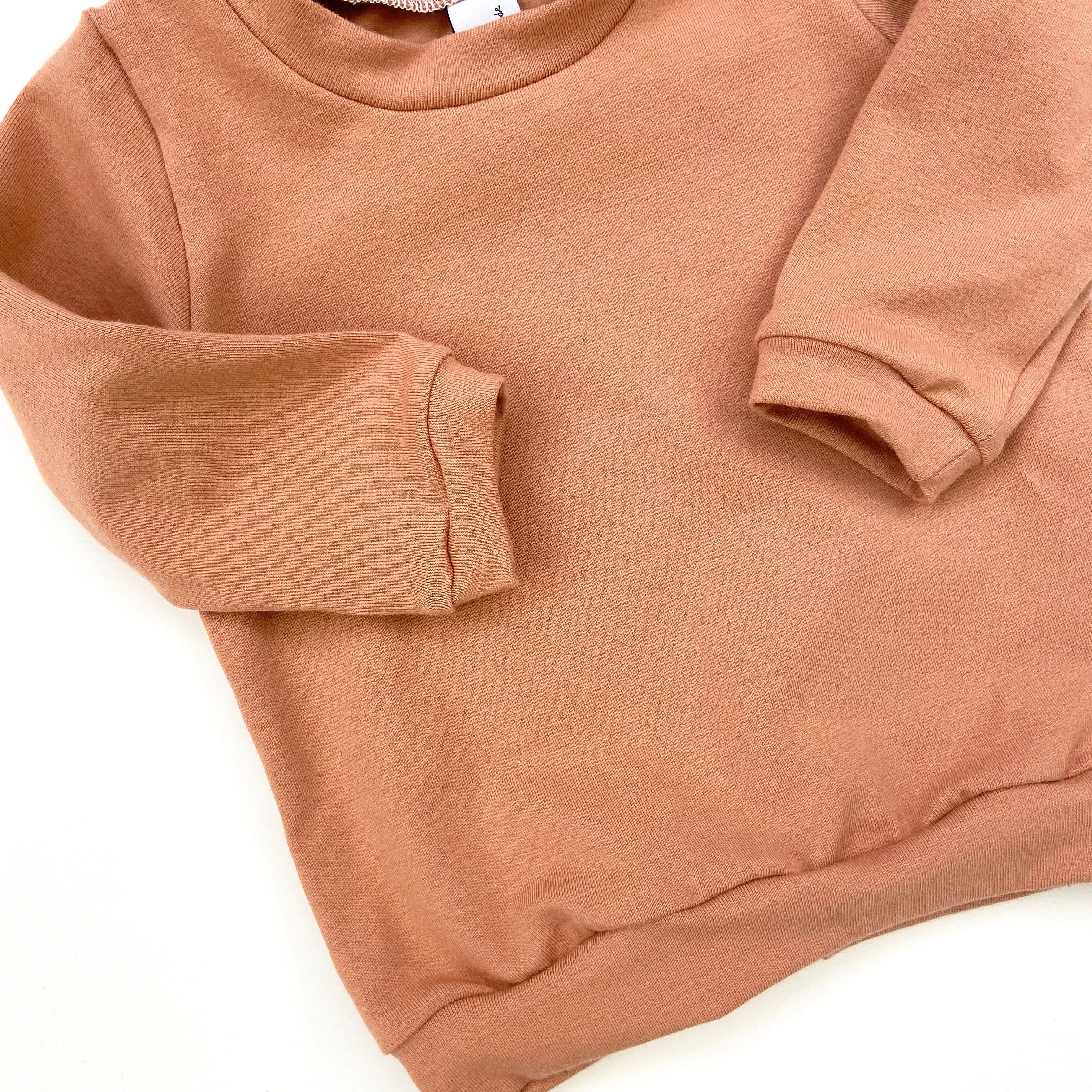 DUSTY TERRACOTTA T-SHIRT - LONG OR SHORT SLEEVE