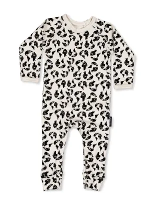 Earth Leopard Romper