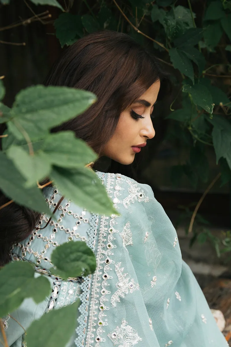 EB-03  MIA | Qalamkar Rahi Luxury Festive Collection 2022 | Unstitched Embroidered Lawn Suits