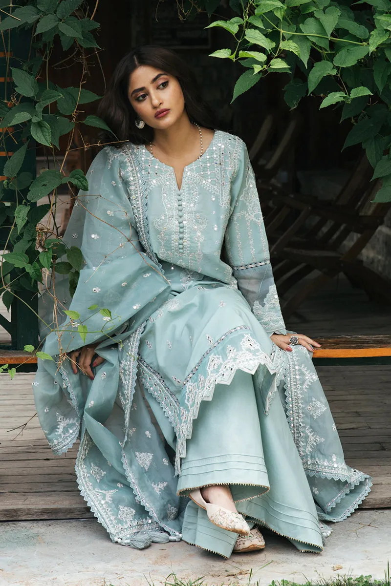 EB-03  MIA | Qalamkar Rahi Luxury Festive Collection 2022 | Unstitched Embroidered Lawn Suits