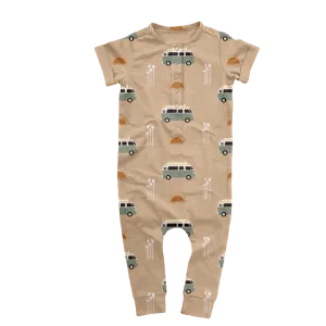 Effortless Bamboo Romper - Beach Bound