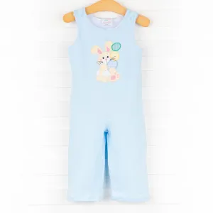 Egg-static Bunny Applique Jon Jon, Blue