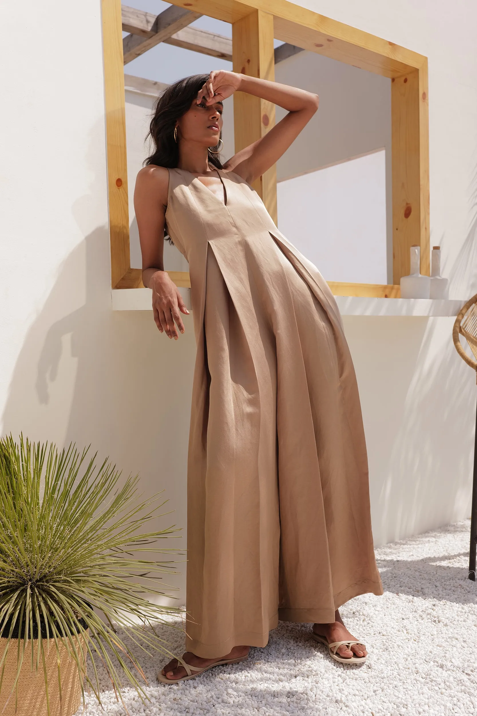 Egypt Jumpsuit (Deep Sand)