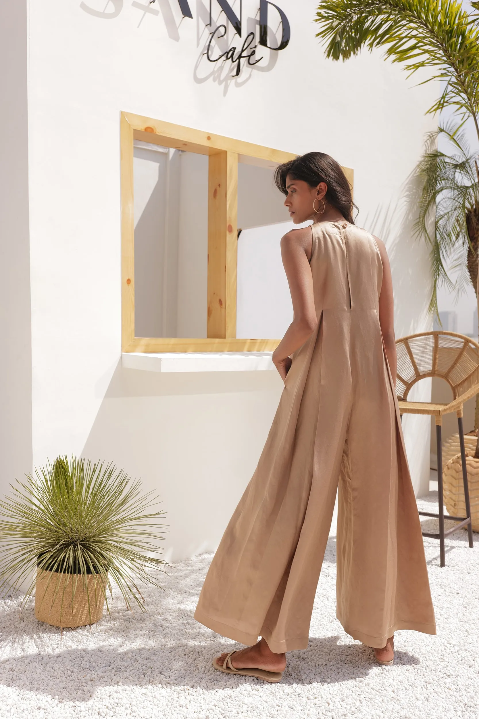 Egypt Jumpsuit (Deep Sand)