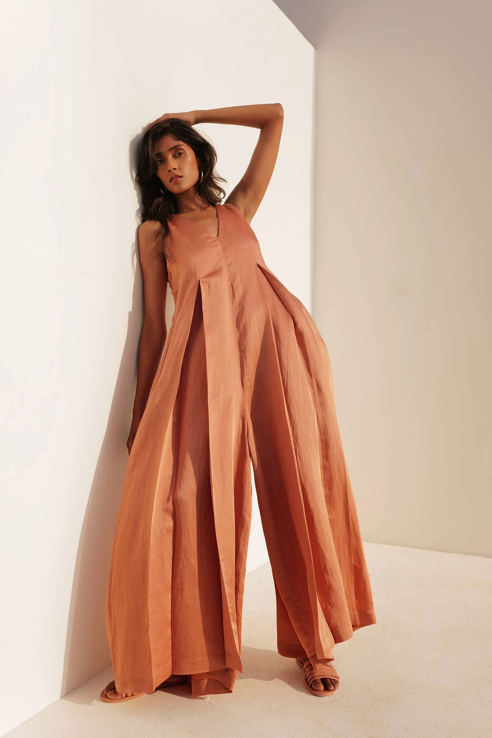 Egypt Jumpsuit (Terracotta)