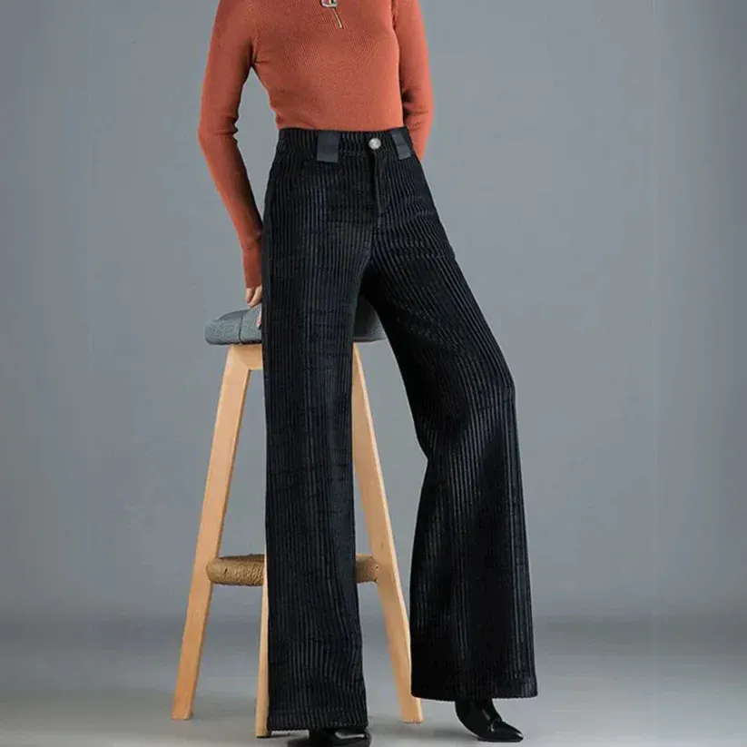 Elena | Wide-Leg Corduroy Pants