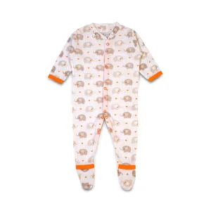 Elephant and Striped Baby Rompers - Pack of 3