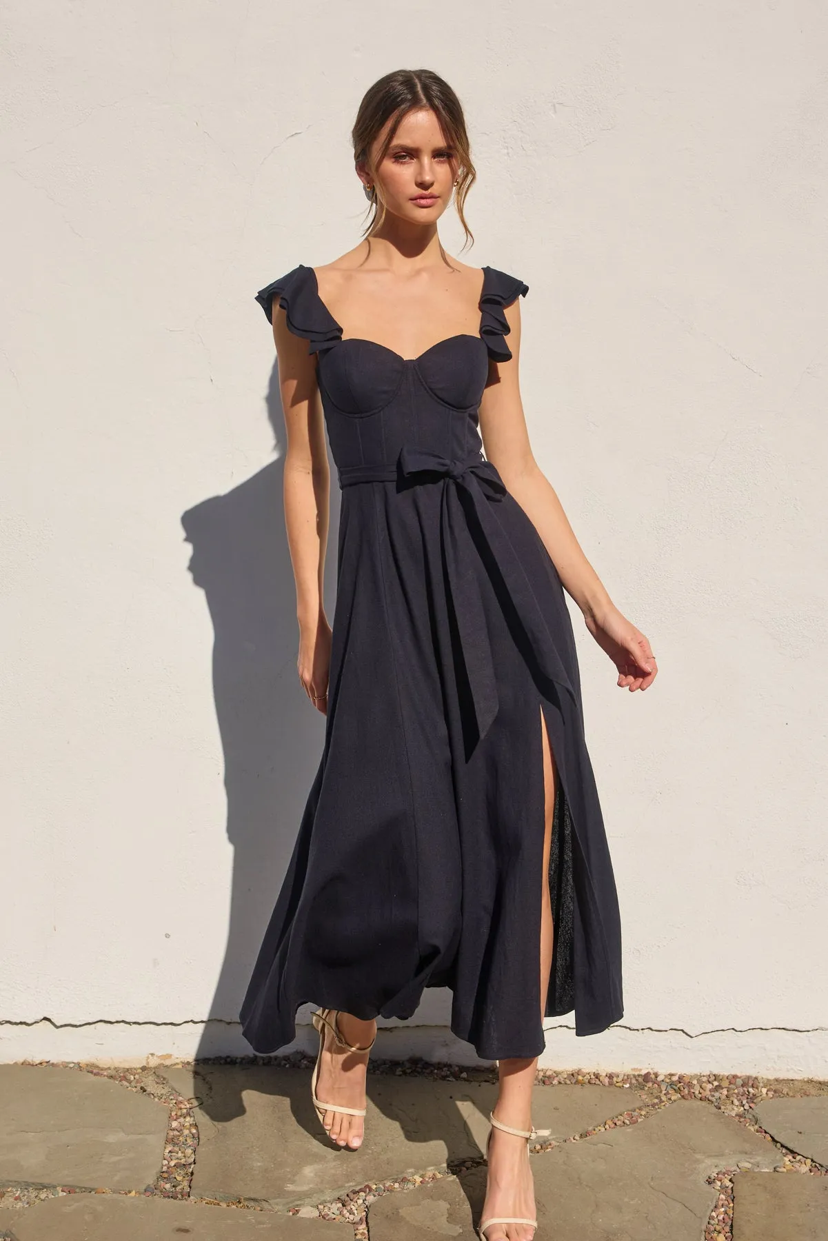 Elodie Flutter Maxi Dress