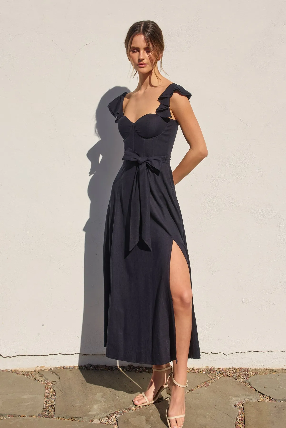 Elodie Flutter Maxi Dress