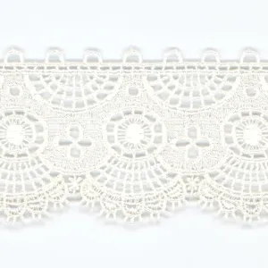 Embroidered Chemical Lace #00 Off White
