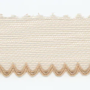 Embroidered Tulle Lace #10 Coconut