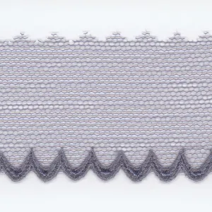Embroidered Tulle Lace #23 Blue Gray