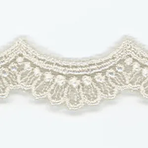 Embroidered Tulle Lace #48 Silver