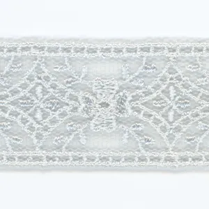Embroidered Tulle Lace #81 Powder Blue
