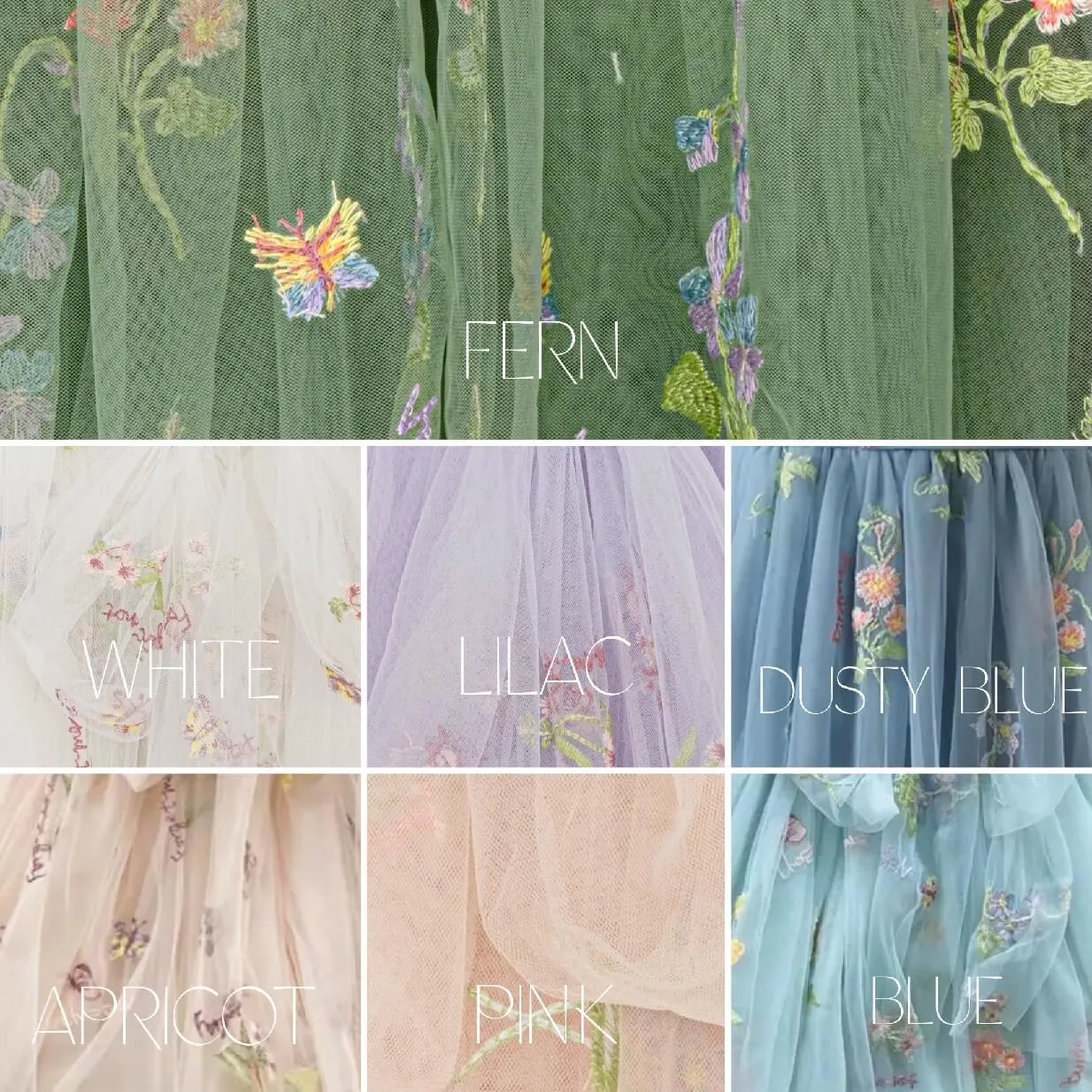 Enchanted Angel Dress - Embroidered Ivory Tulle