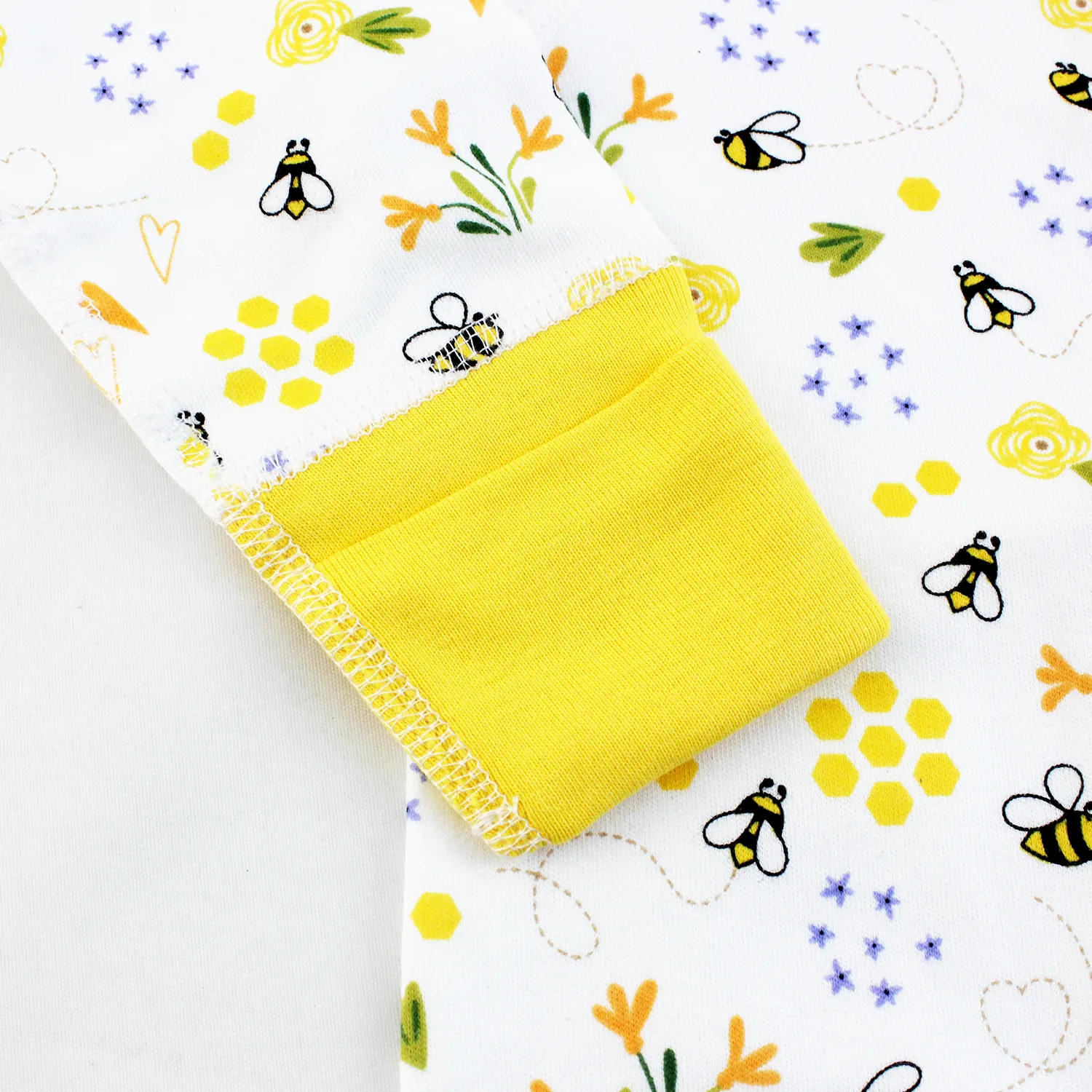 Endanzoo Organic Double Zippered Romper - Bumblebee