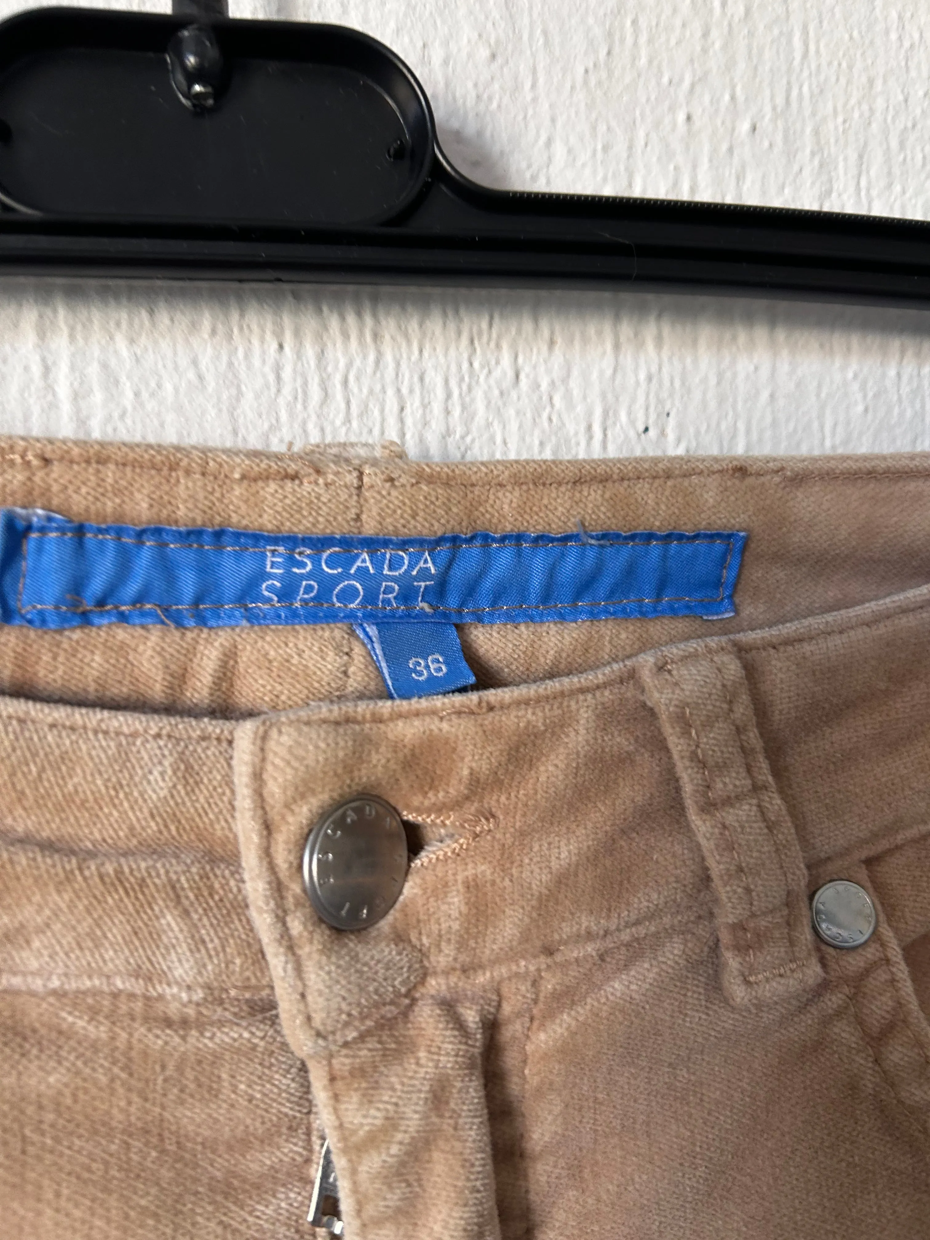Escada corduroy pants