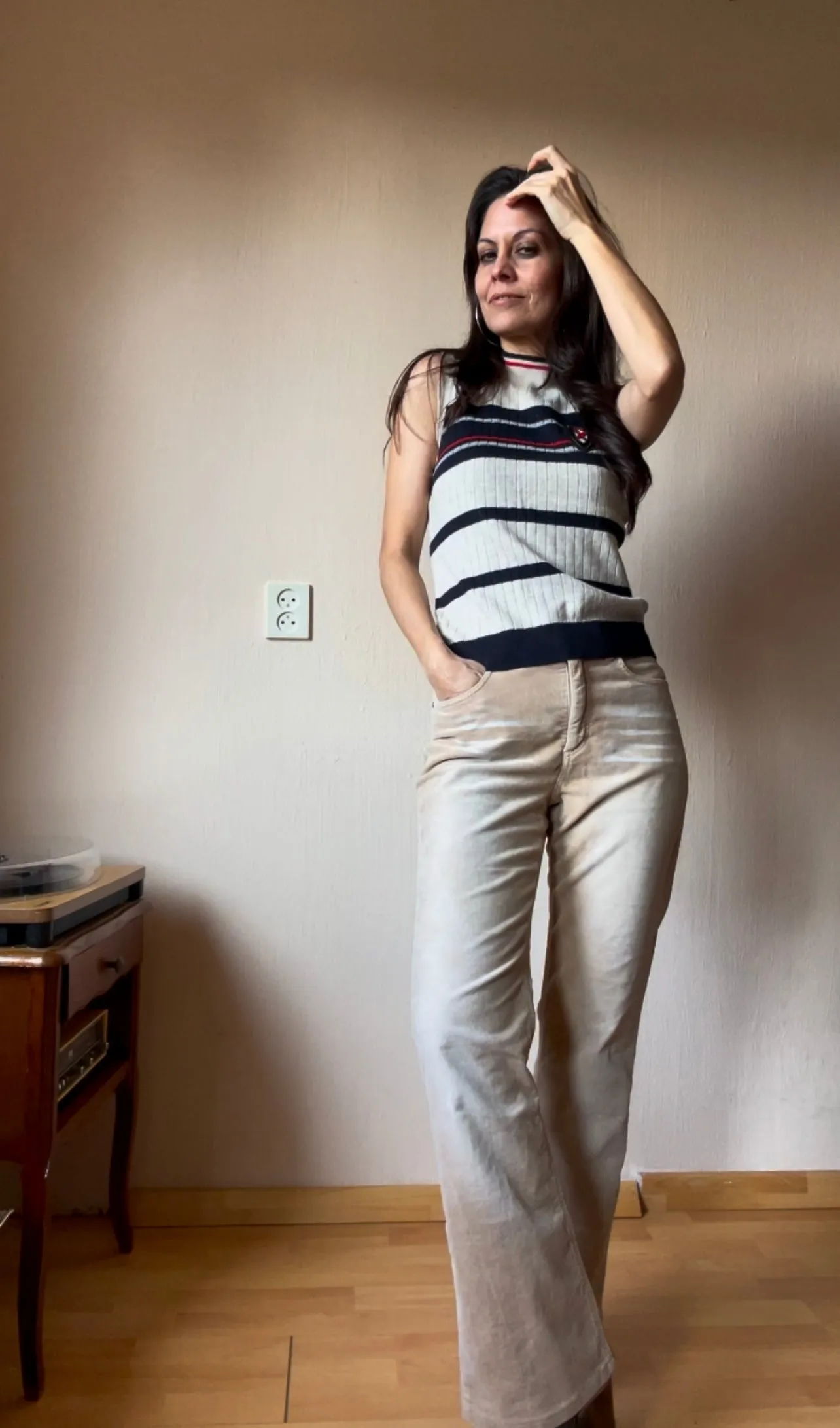 Escada corduroy pants