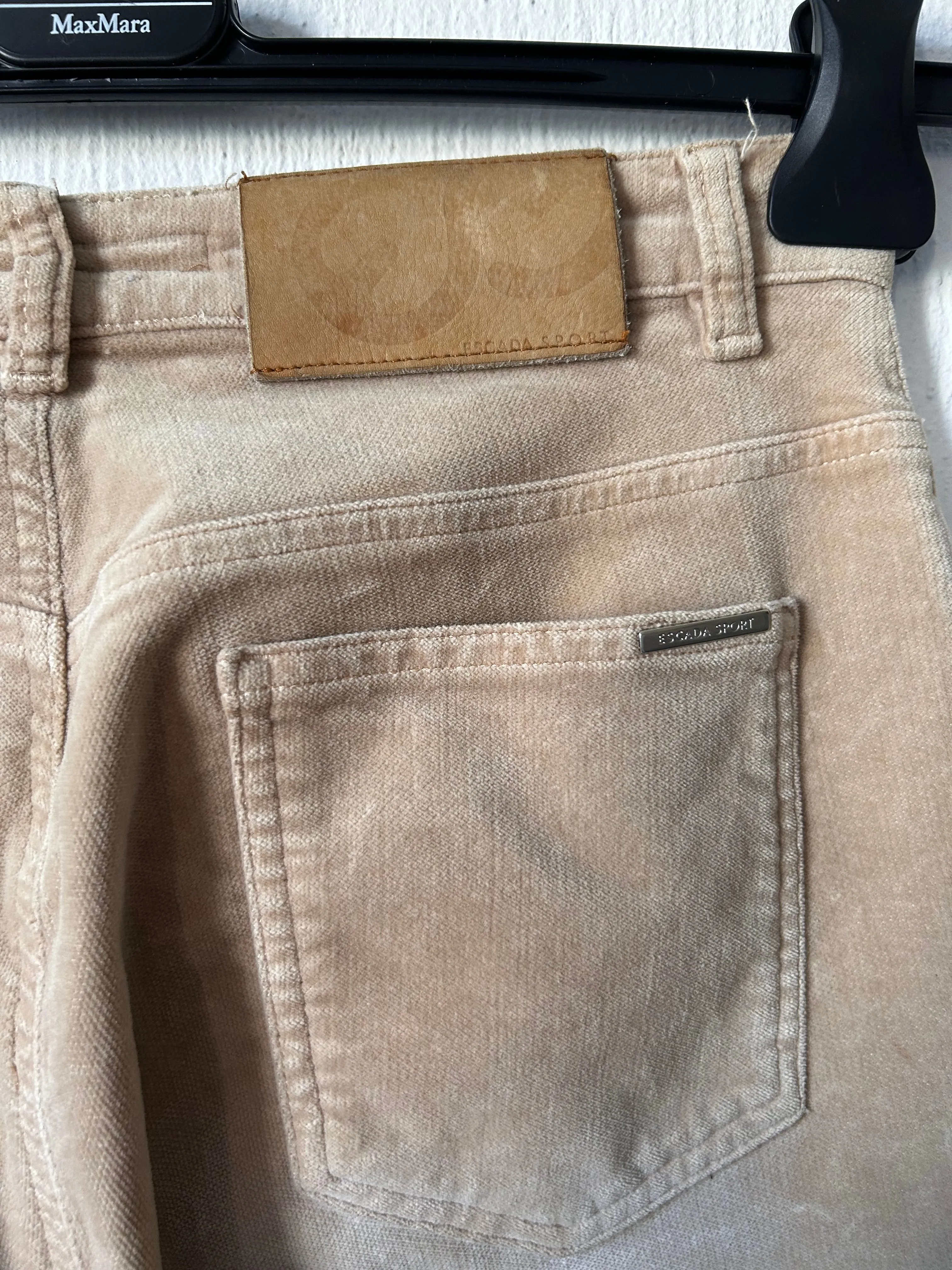 Escada corduroy pants