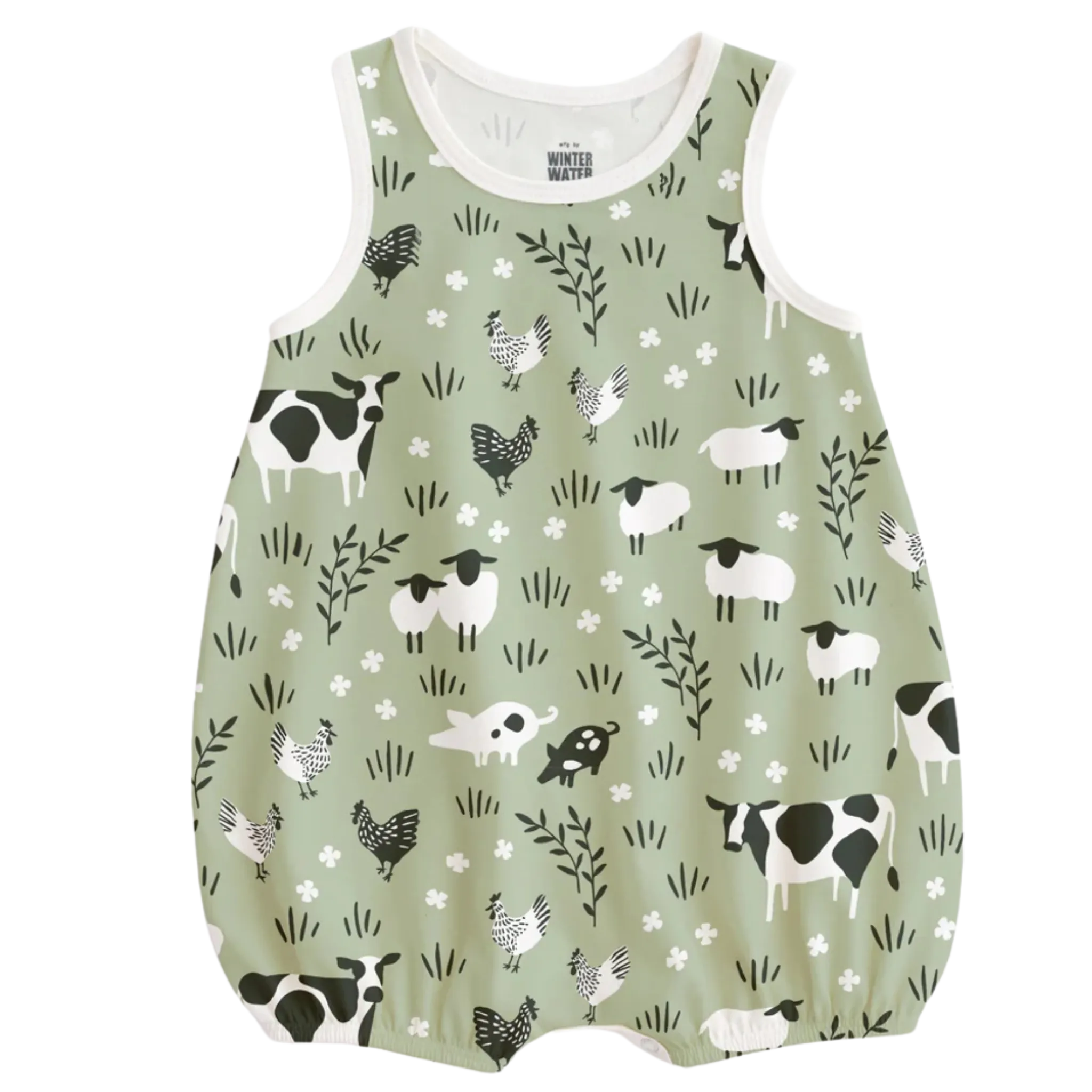 Farm Bubble Romper