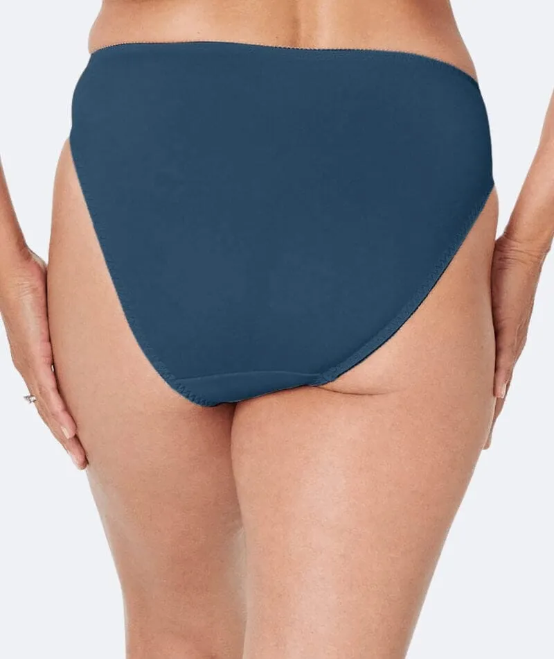 Fayreform Coral High Cut Brief - Reflecting Pond