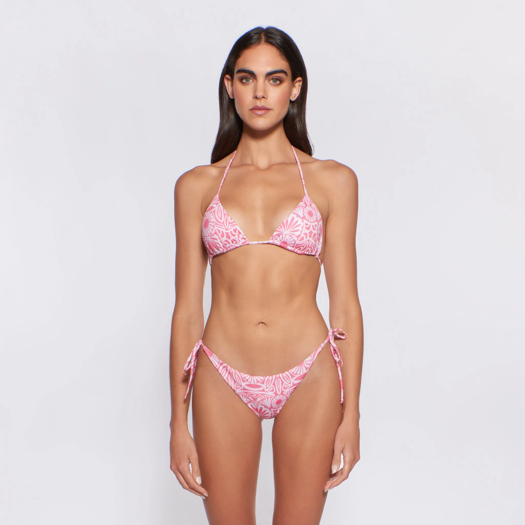 Fifi Printed Bikini Top
