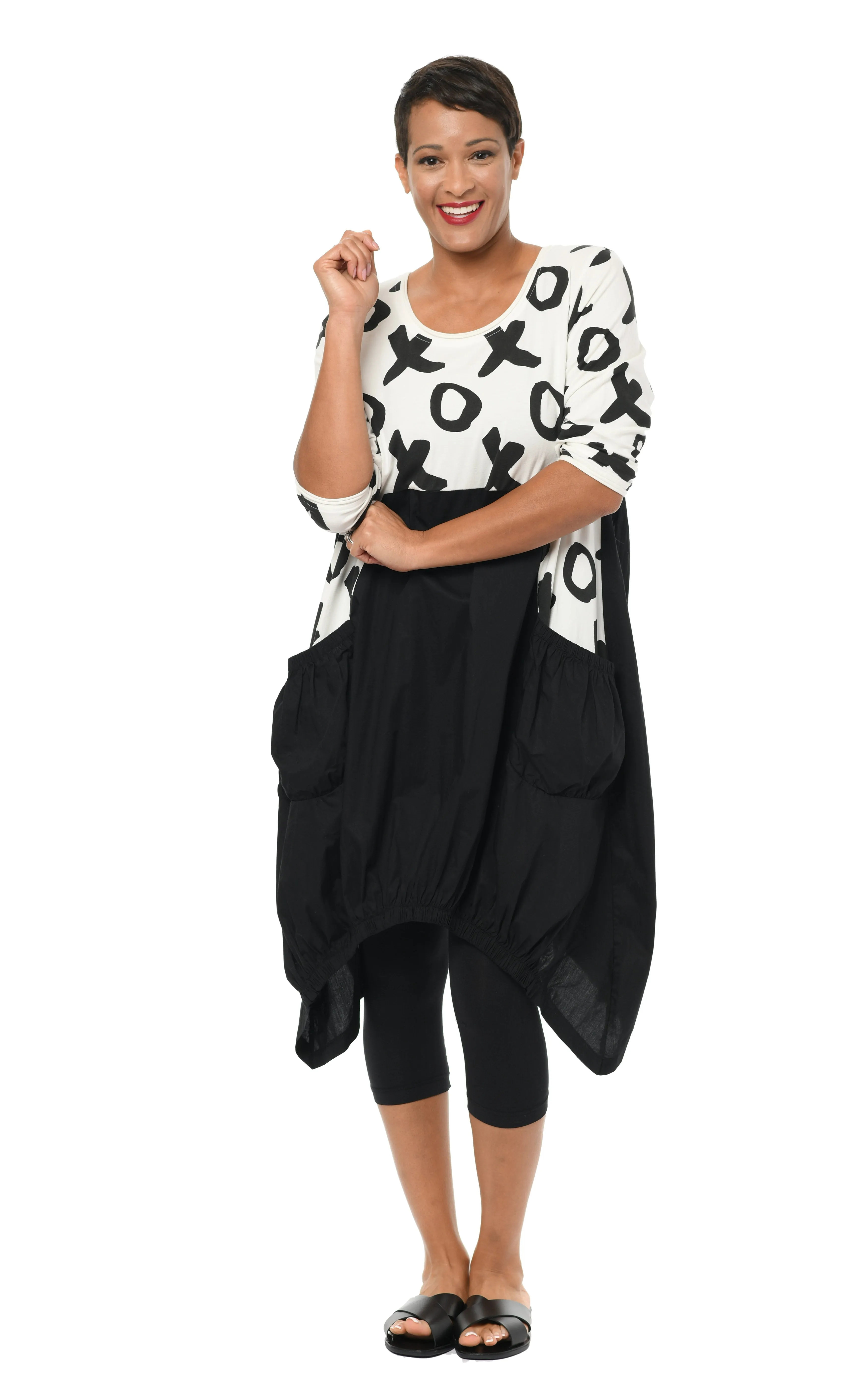 FINAL SALE  SDM641 Adele Dress in Ivory XO*