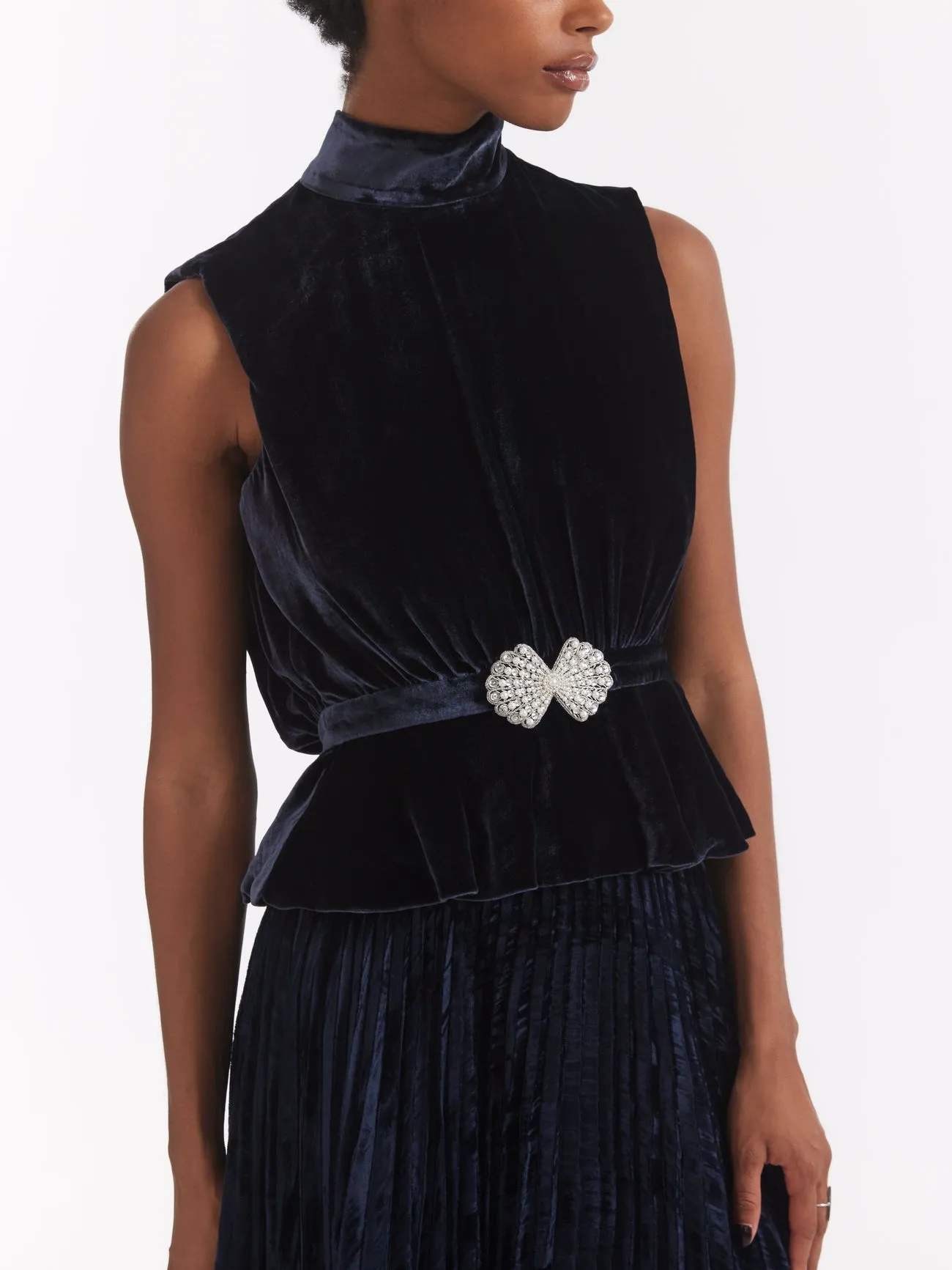 Fleur Velvet Top