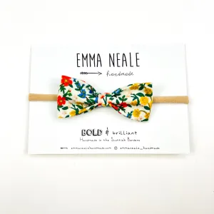 FLORA RUBY BOW HEADBAND