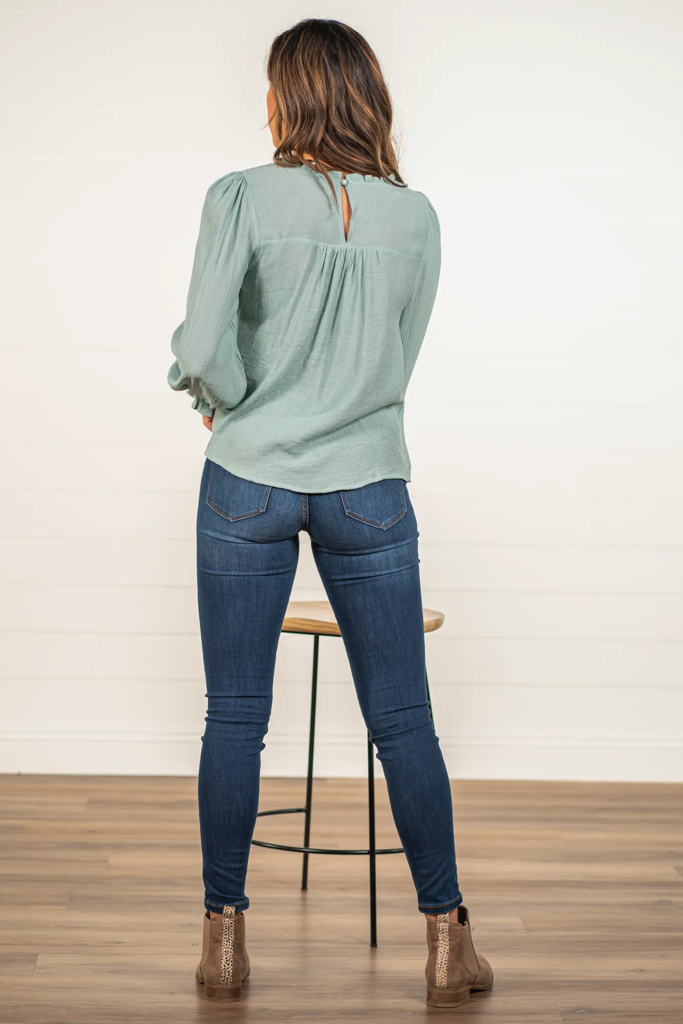 Floral Embroidered Blouse | Top