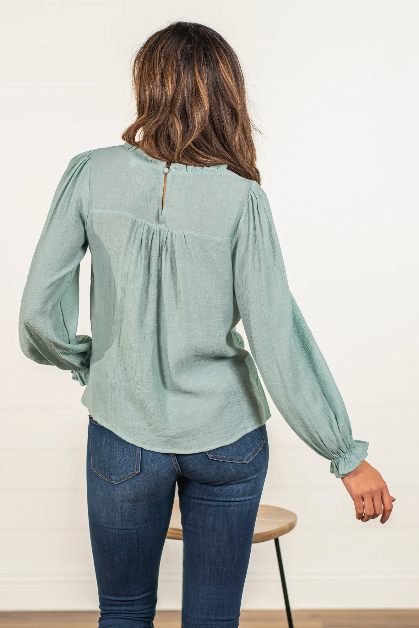 Floral Embroidered Blouse | Top