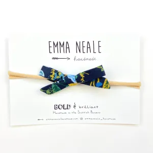 Floral Vines Orla Bow Headband