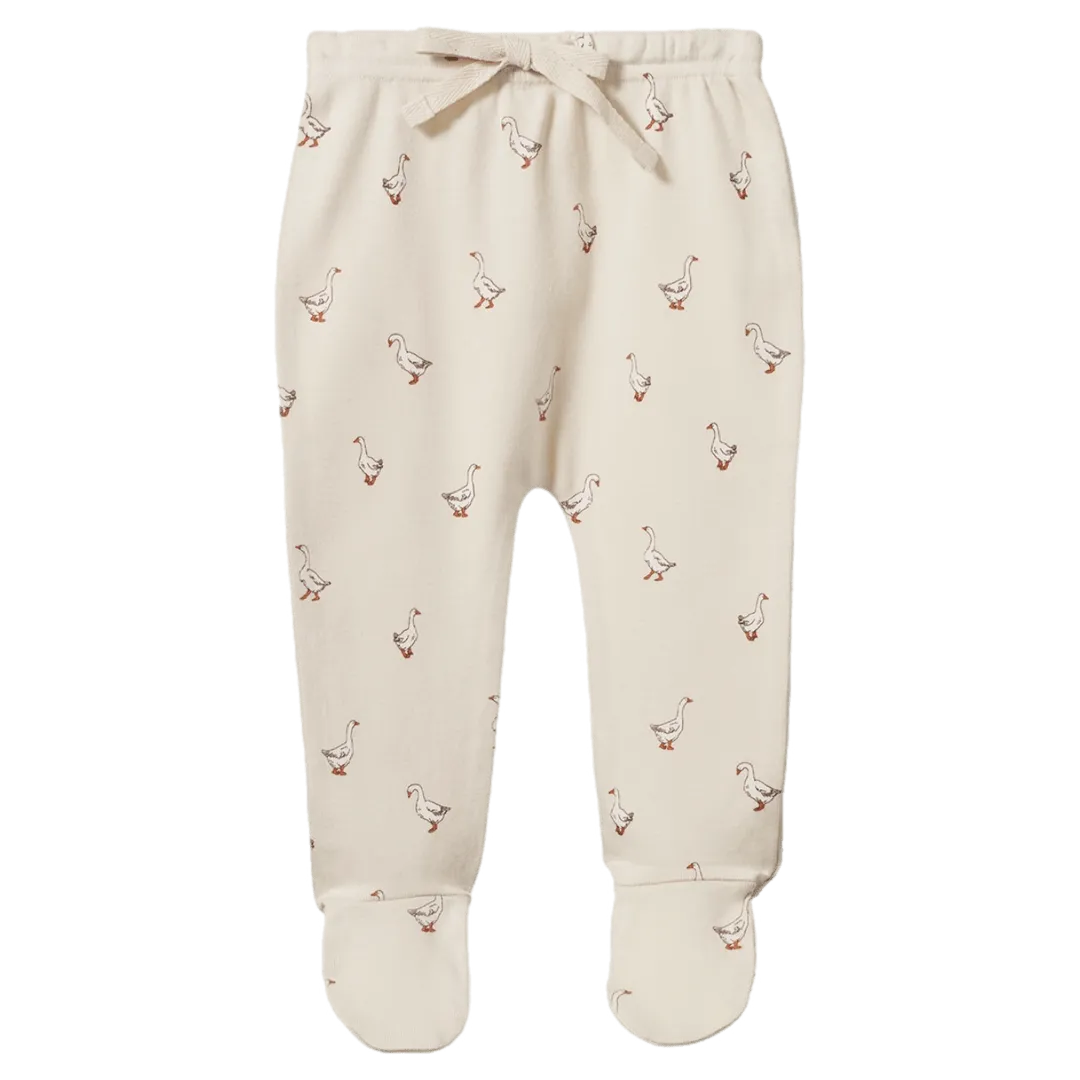 Footed Rompers - Goosey