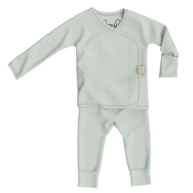Footless Romper - Avocado Green