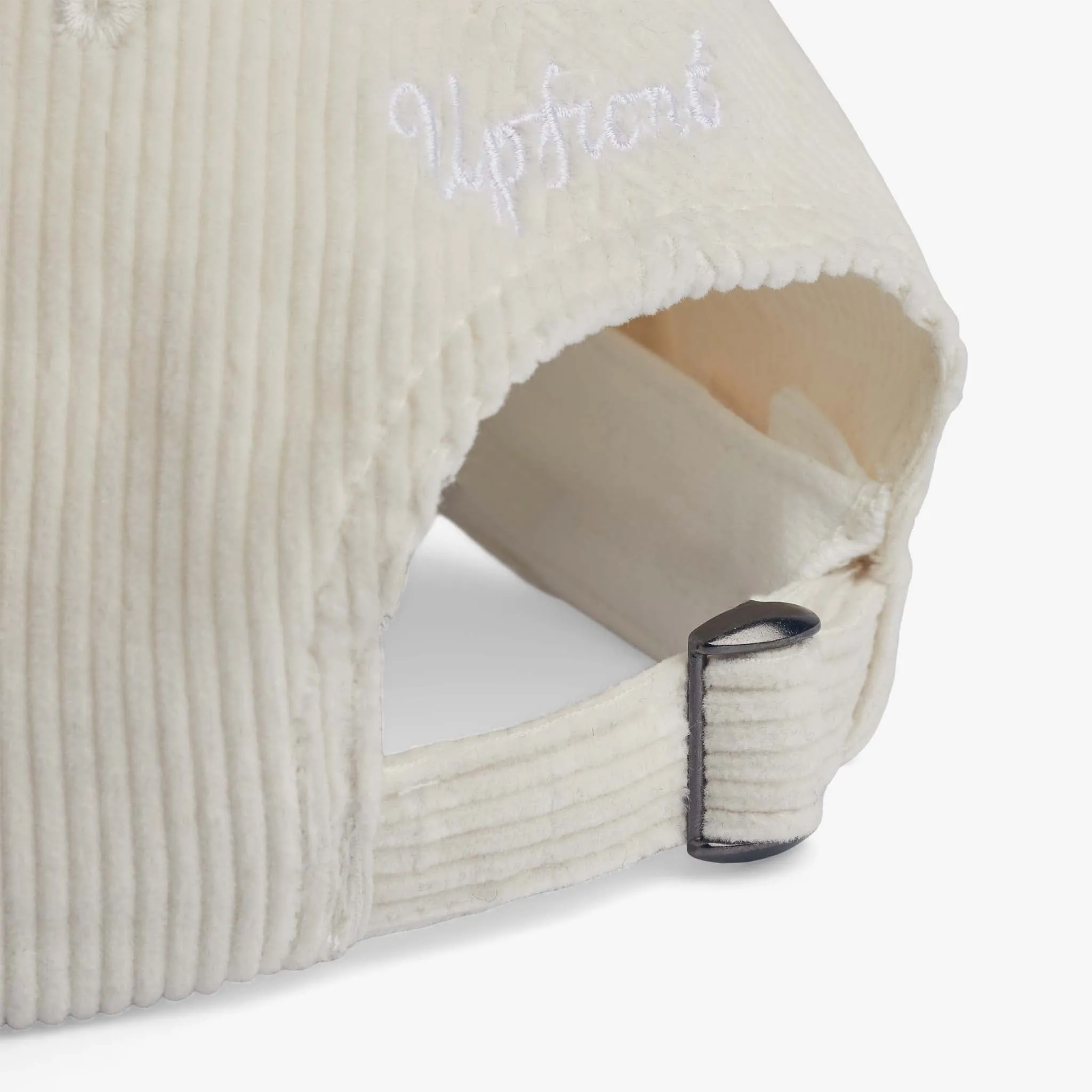 FORREST Corduroy Cap OF WHITE