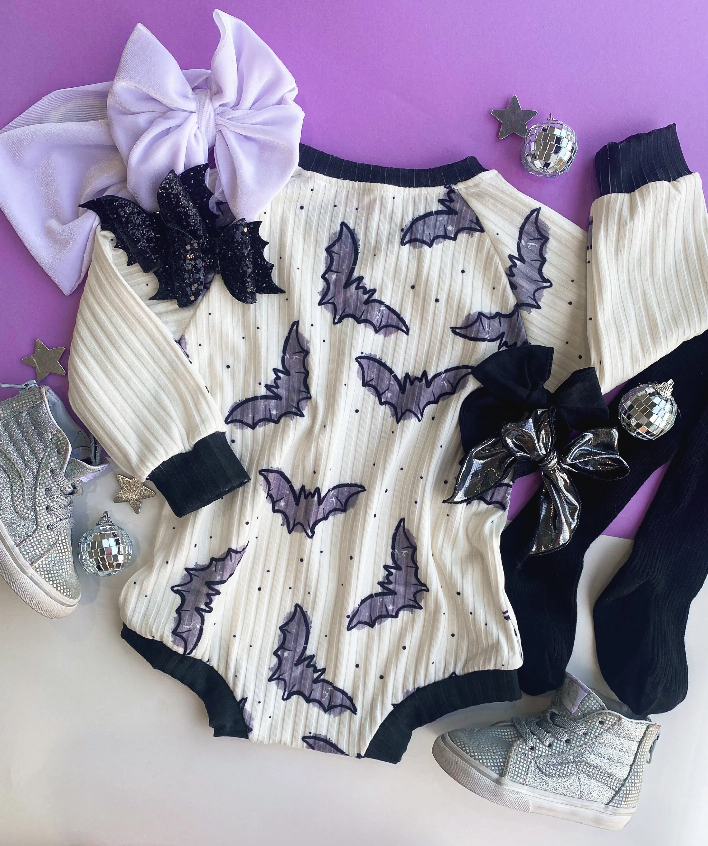 freakin’ bats romper | tee