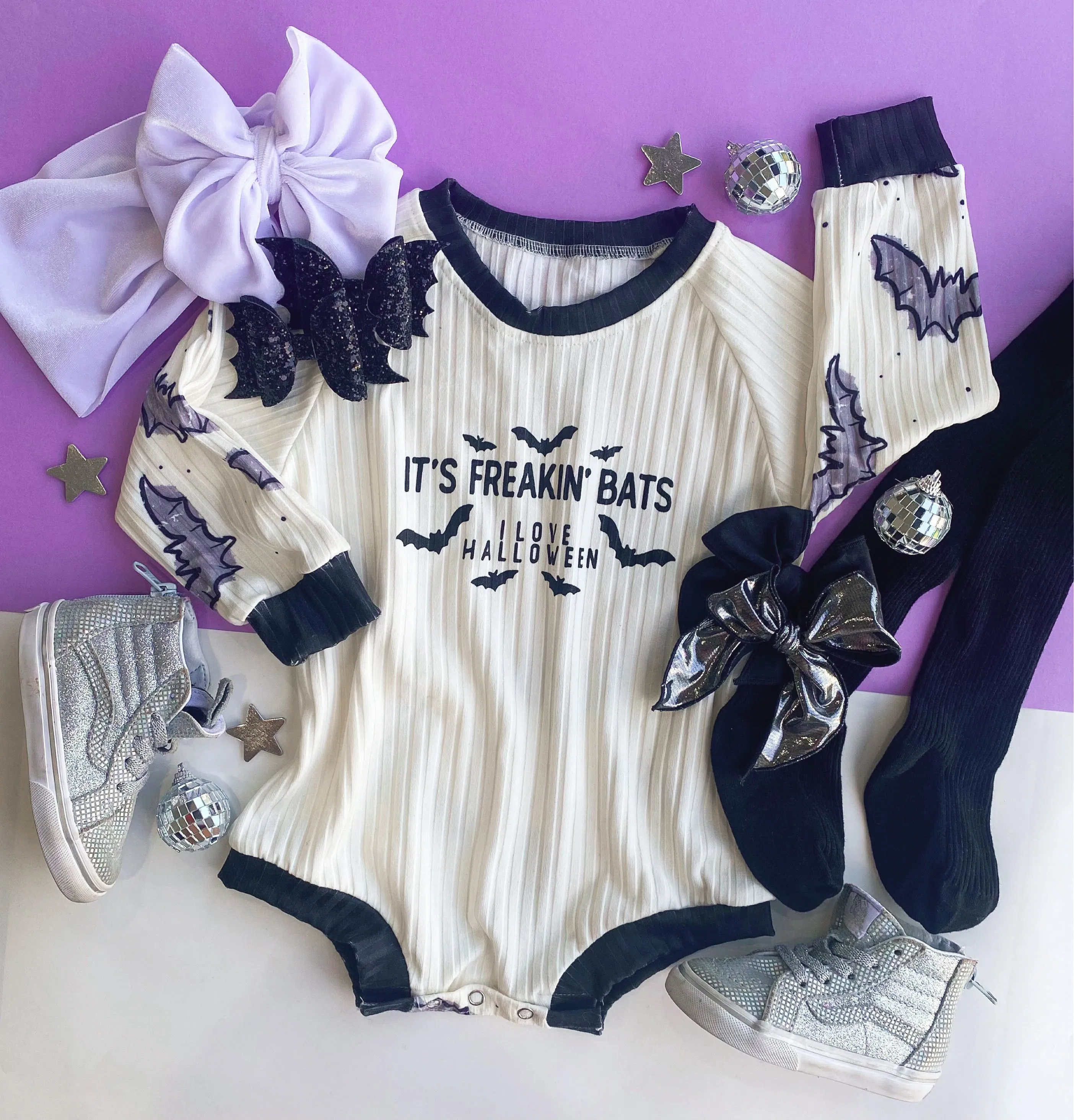 freakin’ bats romper | tee