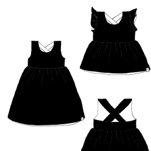 FRENCH TERRY - Sunshine Dress / Peplum