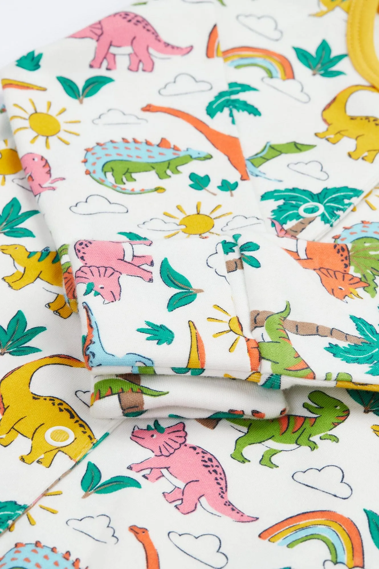 Frugi Lovely Babygrow Dinoland 500078S5dila