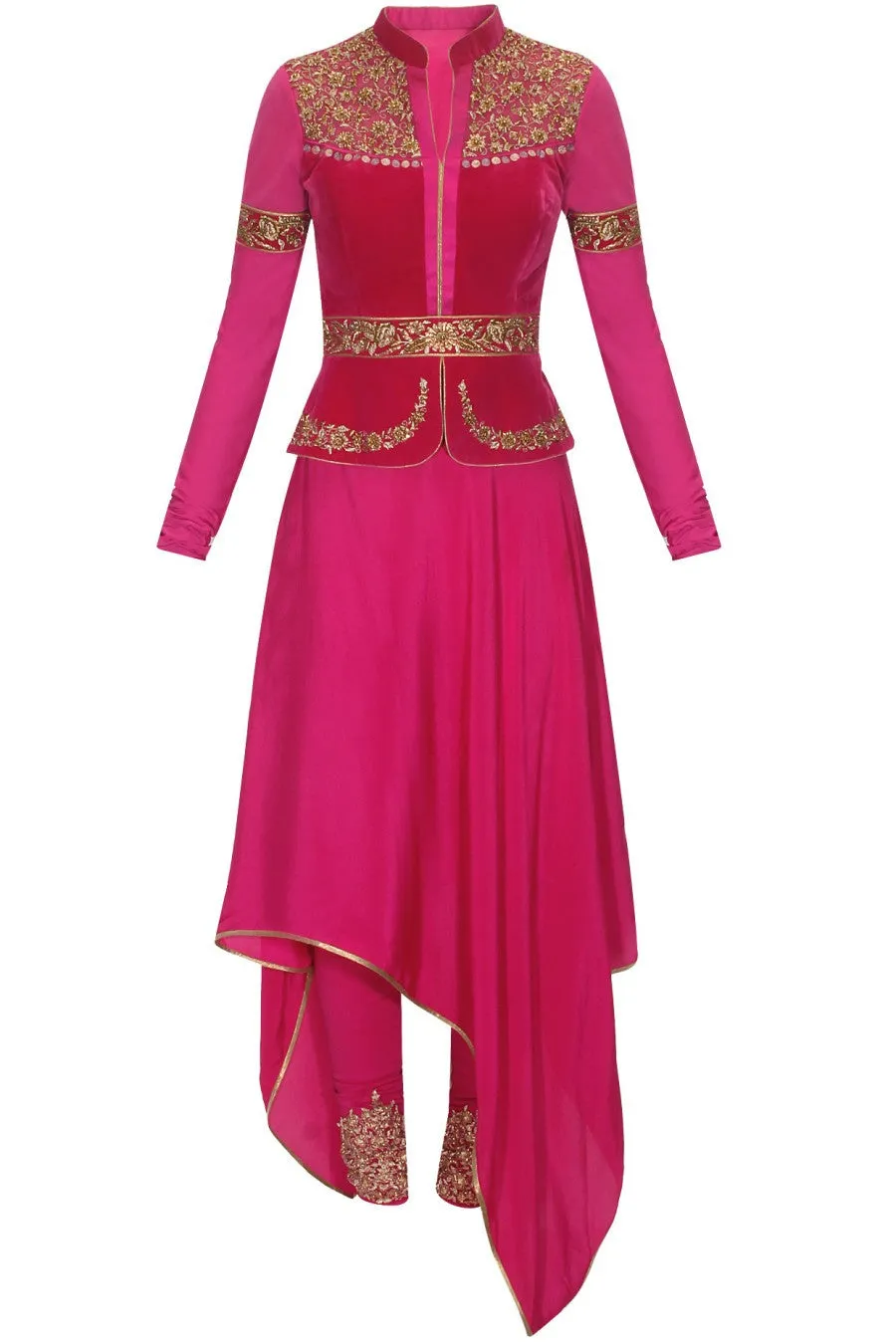 Fuchsia desinger suit