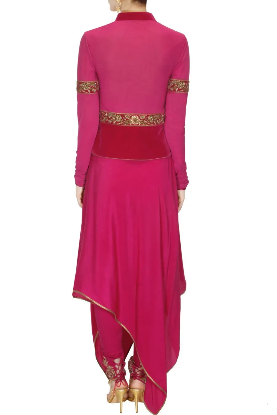 Fuchsia desinger suit