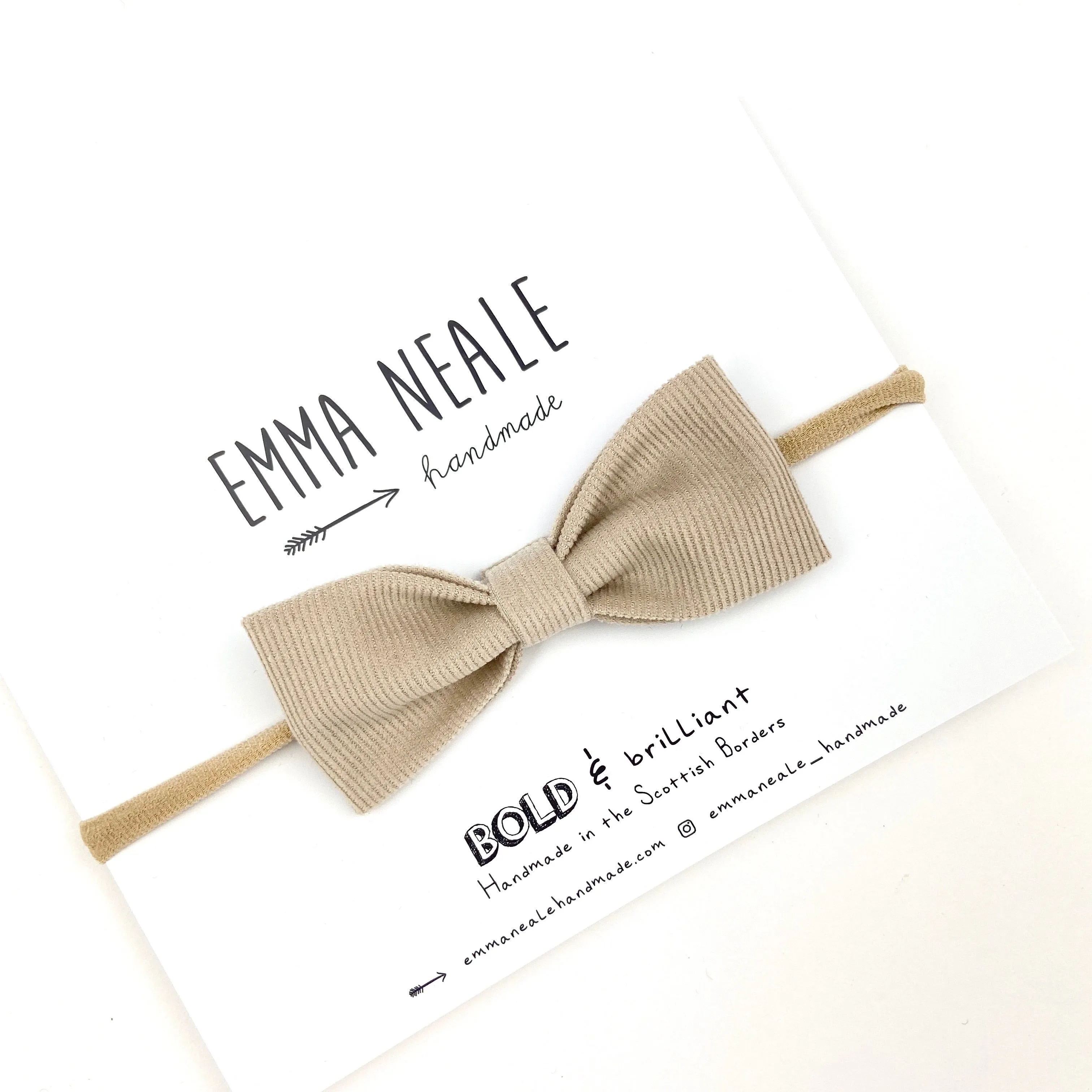 Fudge Ruby Bow Headband